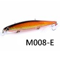 【W.S釣具-現貨】路亞、路亞假餌、米諾 11cm/13.7g、懸浮型、minnow！M008-規格圖8