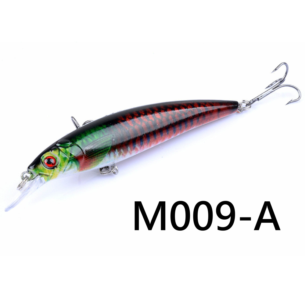 【W.S釣具-現貨】路亞、路亞假餌、彩繪米諾 11cm/13.4g、懸浮型、minnow！M009-細節圖4