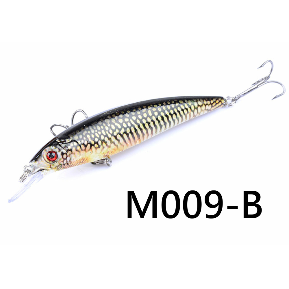 【W.S釣具-現貨】路亞、路亞假餌、彩繪米諾 11cm/13.4g、懸浮型、minnow！M009-細節圖5