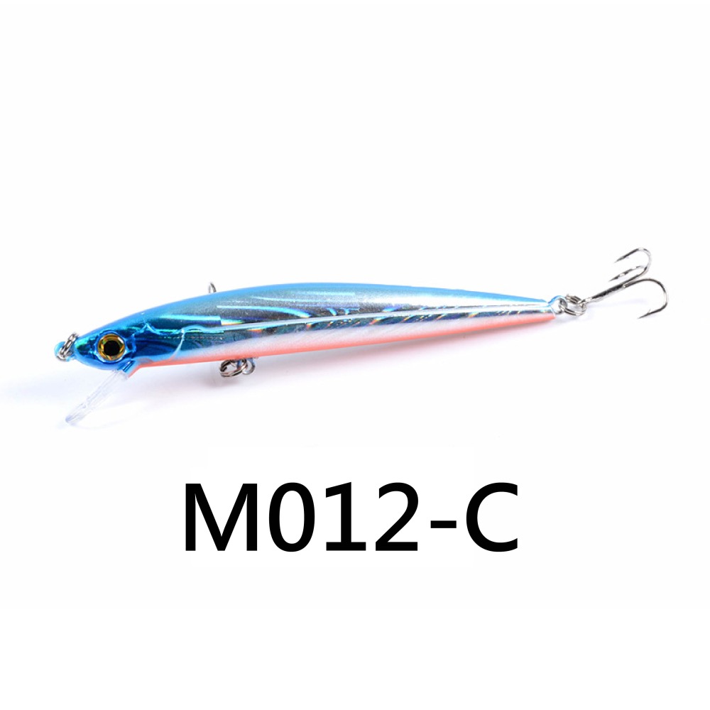 【W.S釣具-現貨】路亞、路亞假餌、米諾11cm/9.2g、懸浮型、minnow！M012-細節圖7