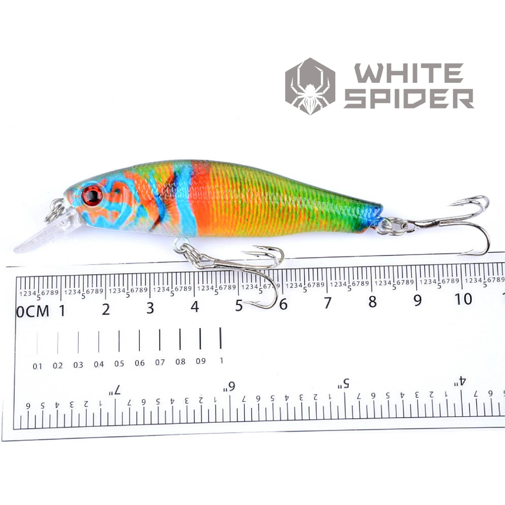 【W.S釣具-現貨】路亞、路亞假餌、彩繪米諾 8.5cm/8.7g、懸浮型、minnow！M014-細節圖5