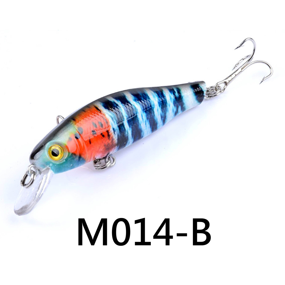 【W.S釣具-現貨】路亞、路亞假餌、彩繪米諾 8.5cm/8.7g、懸浮型、minnow！M014-細節圖7