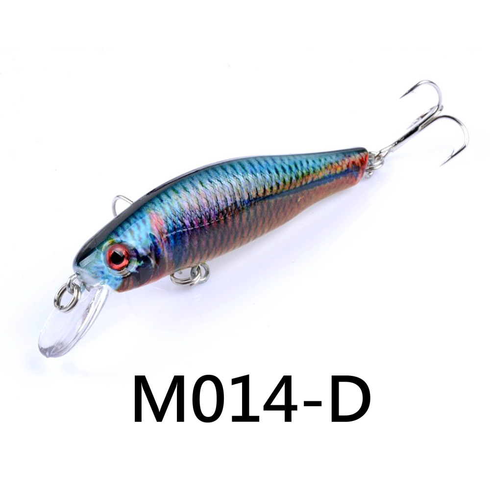 【W.S釣具-現貨】路亞、路亞假餌、彩繪米諾 8.5cm/8.7g、懸浮型、minnow！M014-細節圖9