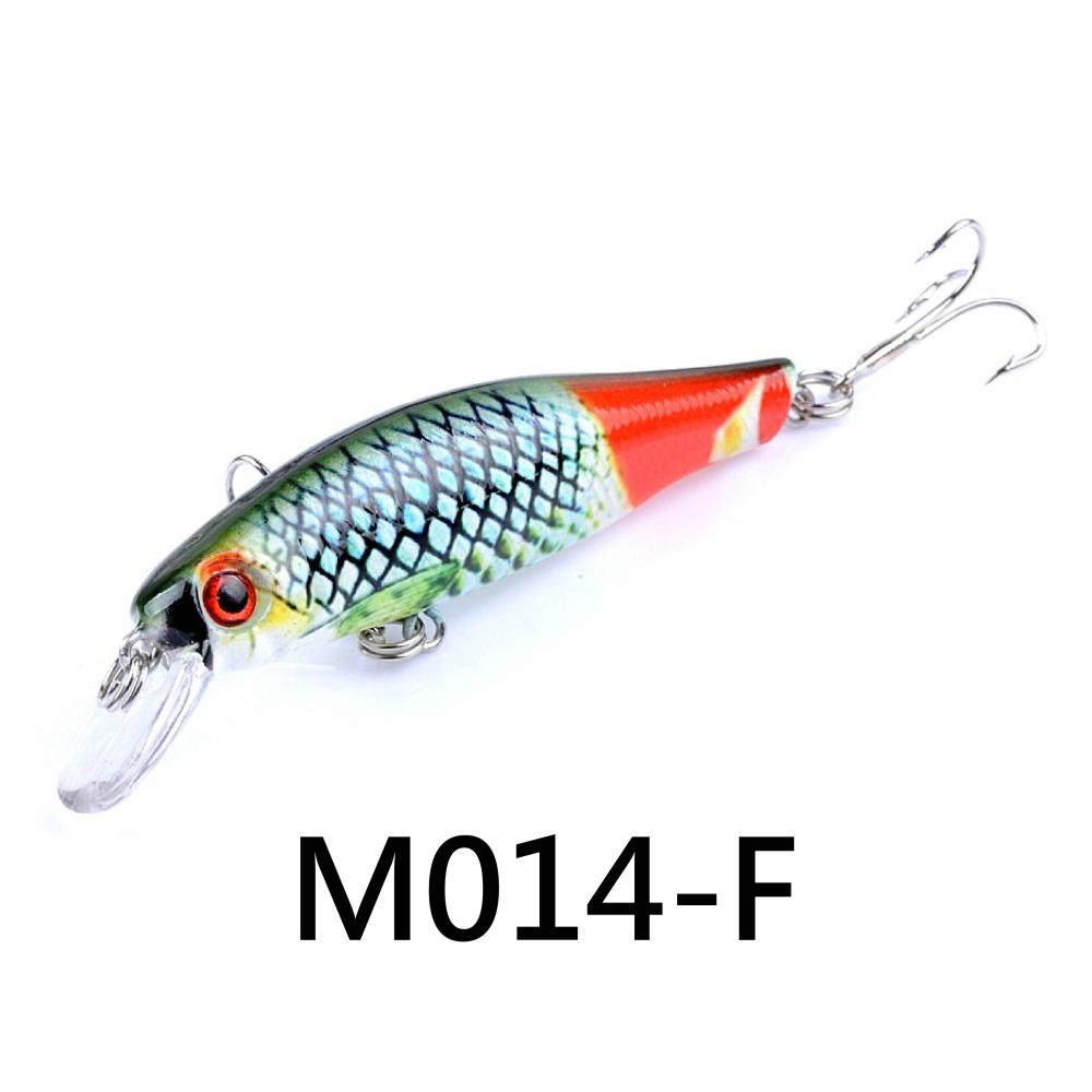 【W.S釣具-現貨】路亞、路亞假餌、彩繪米諾 8.5cm/8.7g、懸浮型、minnow！M014-細節圖11