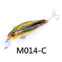 【W.S釣具-現貨】路亞、路亞假餌、彩繪米諾 8.5cm/8.7g、懸浮型、minnow！M014-規格圖11