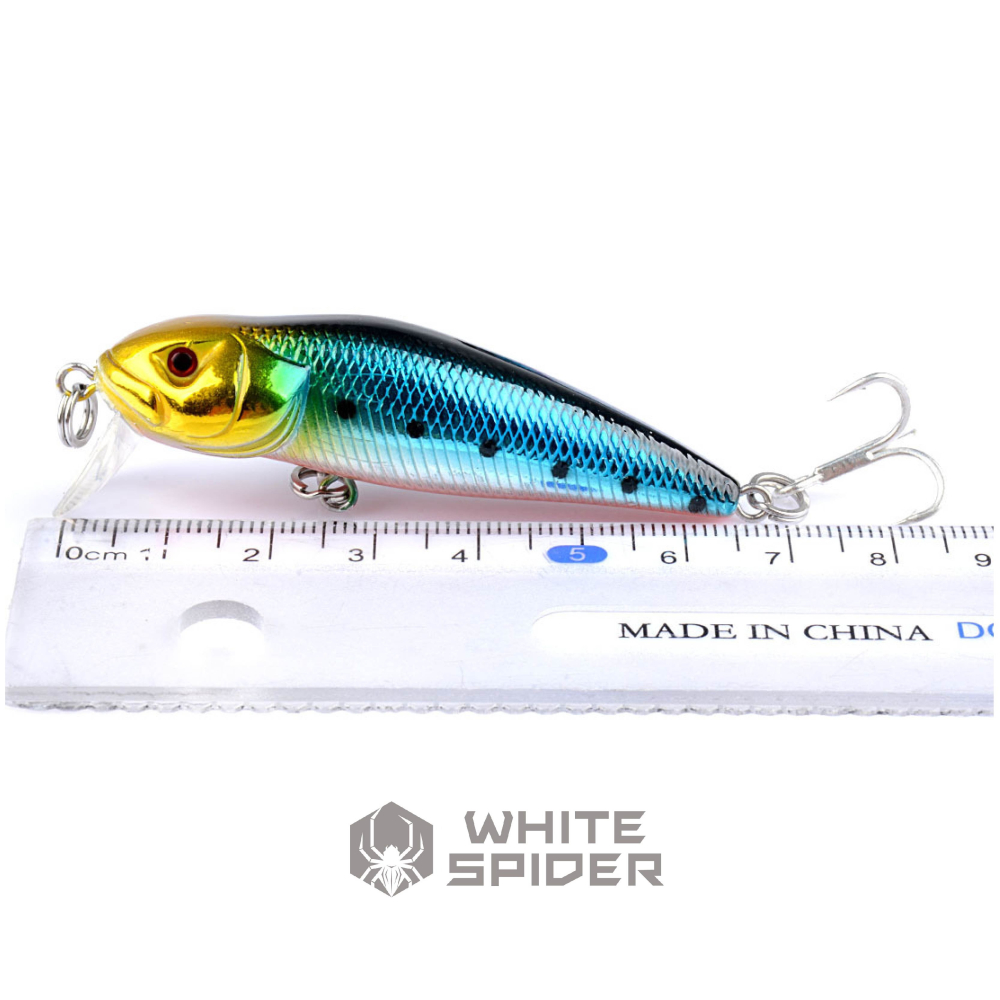 【W.S釣具-現貨】路亞、路亞假餌、米諾7.1cm/8g、懸浮型、路亞釣 minnow！M018-細節圖5