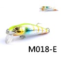 【W.S釣具-現貨】路亞、路亞假餌、米諾7.1cm/8g、懸浮型、路亞釣 minnow！M018-規格圖11