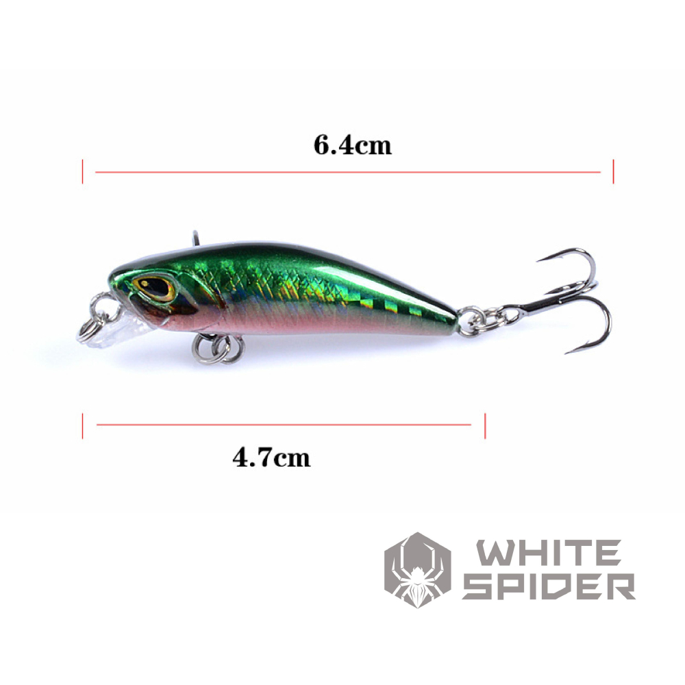 【W.S釣具-現貨】路亞、路亞假餌、微物米諾4.7cm/3.7g、懸浮型、路亞釣 minnow！M024-細節圖4