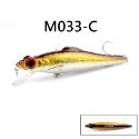 【W.S釣具-現貨】路亞、高品質路亞、米諾 11.5cm/17g、懸浮型、minnow！M033-規格圖7