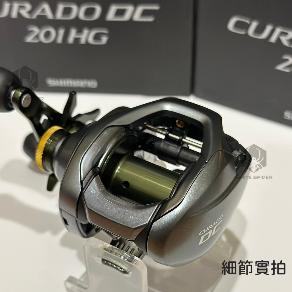 ✨免運-現貨✨ SHIMANO CURADO DC 200型HG XG 左手版、泛用路亞雷強輪、小烏龜捲線器、台灣出貨-細節圖7