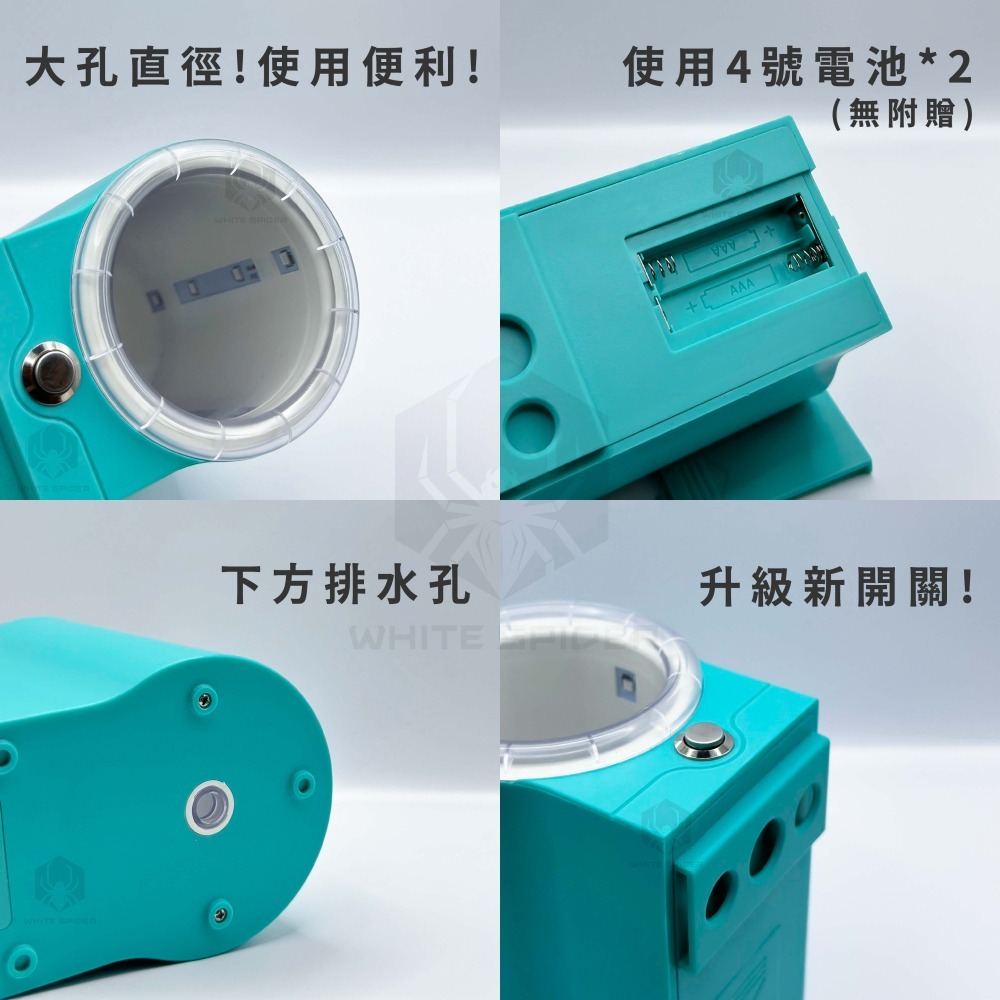 現貨！新款  UV補光燈、蓄光器、夜光鐵板、布卷專用補光燈、夜光假餌用UV補光燈 使用方便、台灣現貨-細節圖3