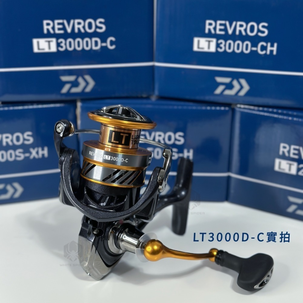 ✨Daiwa-現貨✨Daiwa 20年REVROS紡車捲線器、Daiwa捲線器、平價捲線器、高CP值泛用型捲線器-規格圖9