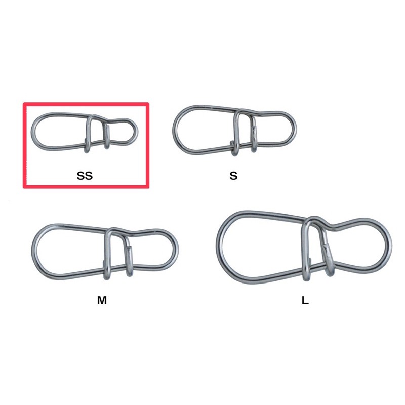 Gamakatsu強力路亞別針、快速別針、高鋼性強度高、路亞微物、岸拋鐵板、根釣、軟絲木蝦-規格圖6