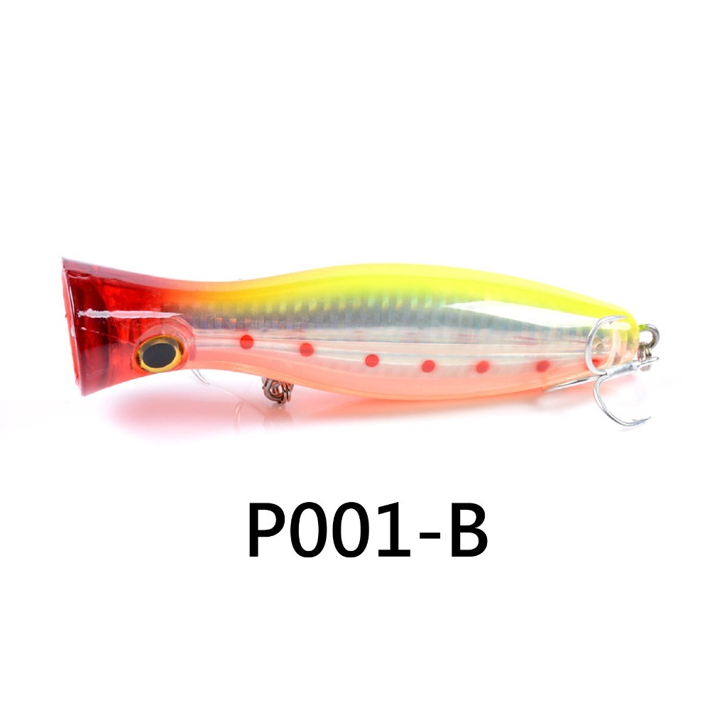 【W.S釣具】路亞、波趴、大嘴波趴、水面系波趴、12.5cm/40.3g、懸浮型、台灣出貨！P001-規格圖4