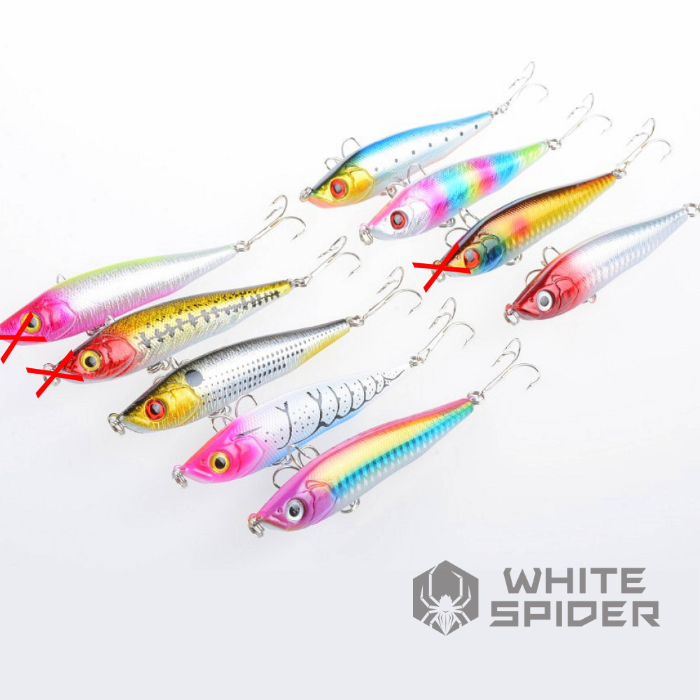 【W.S釣具】路亞、路亞假餌、鉛筆9.5cm/21g、沉水鉛筆、沉水型、minnow！PE002-細節圖2