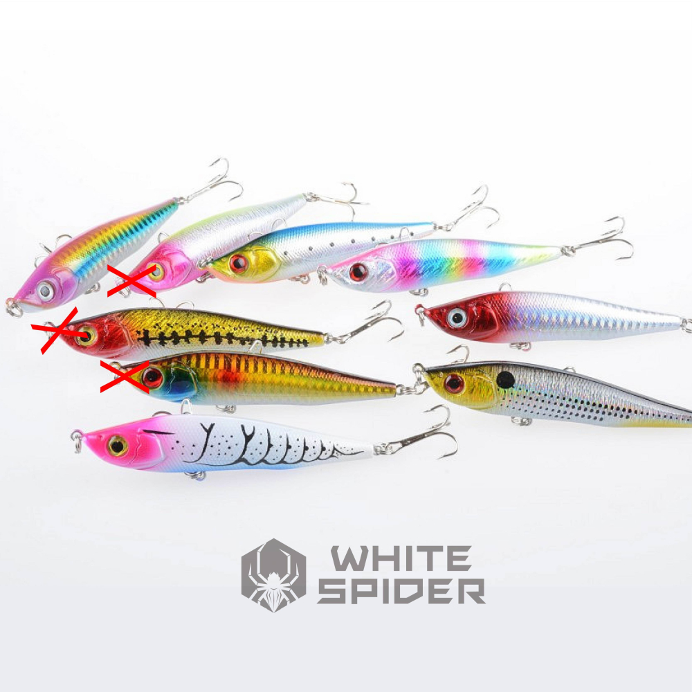 【W.S釣具】路亞、路亞假餌、鉛筆9.5cm/21g、沉水鉛筆、沉水型、minnow！PE002-細節圖4