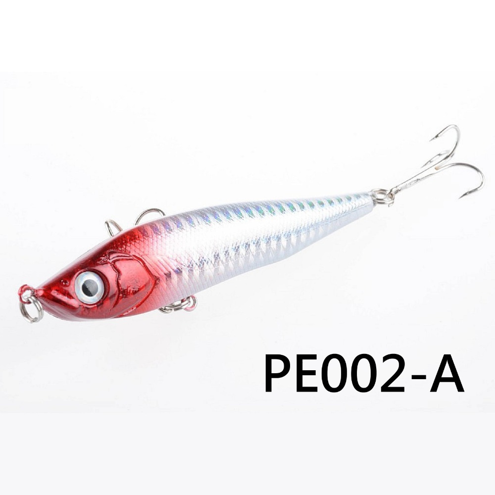 【W.S釣具】路亞、路亞假餌、鉛筆9.5cm/21g、沉水鉛筆、沉水型、minnow！PE002-規格圖6