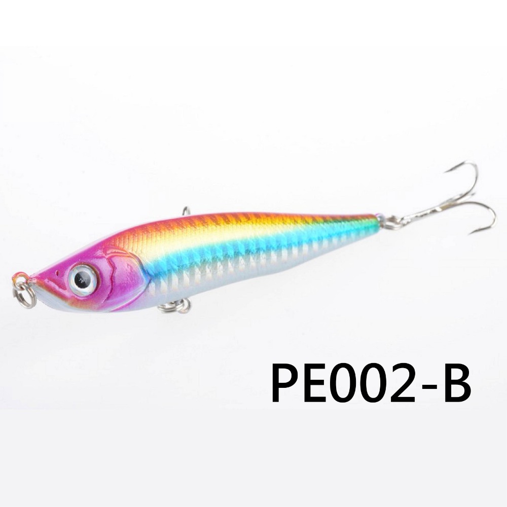 【W.S釣具】路亞、路亞假餌、鉛筆9.5cm/21g、沉水鉛筆、沉水型、minnow！PE002-規格圖6