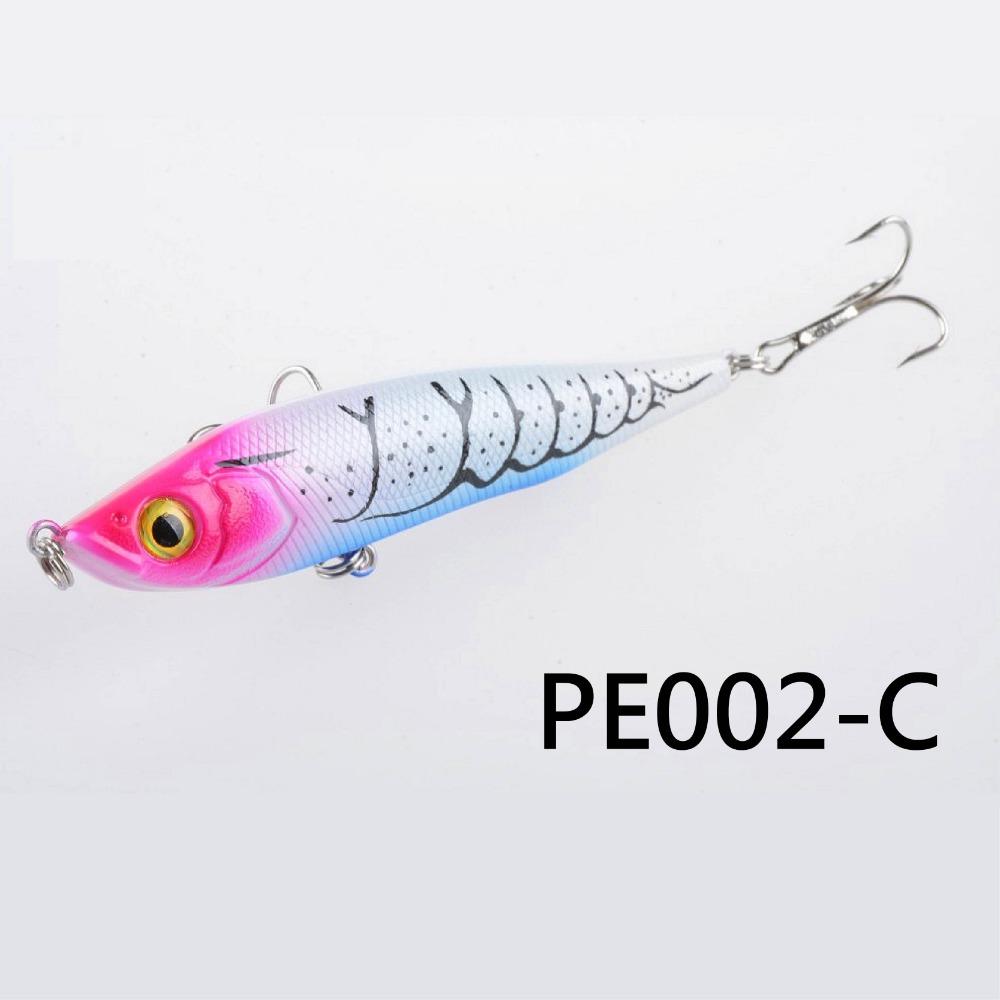 【W.S釣具】路亞、路亞假餌、鉛筆9.5cm/21g、沉水鉛筆、沉水型、minnow！PE002-規格圖6