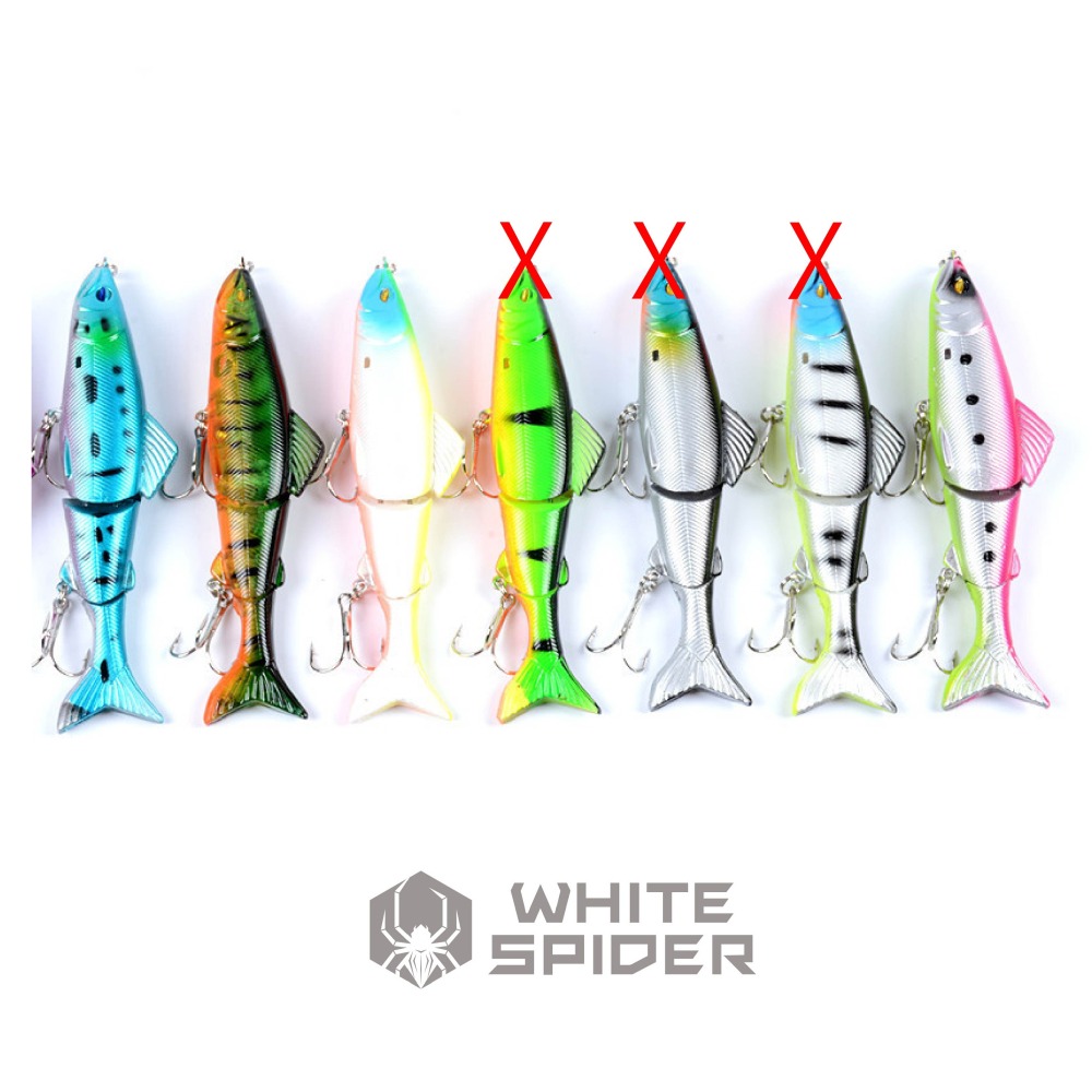 【W.S釣具】路亞、路亞假餌、鉛筆13cm/21g、雙節沉水鉛筆、沉水型、minnow！PE001-細節圖5