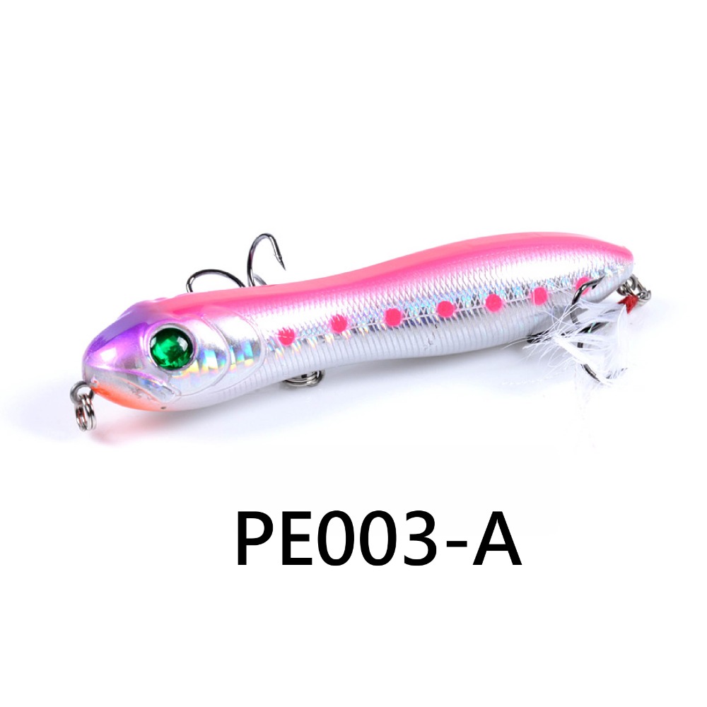 【W.S釣具】路亞、路亞假餌、10cm/16.2g、異型浮水鉛筆、懸浮型、minnow！PE003-規格圖3