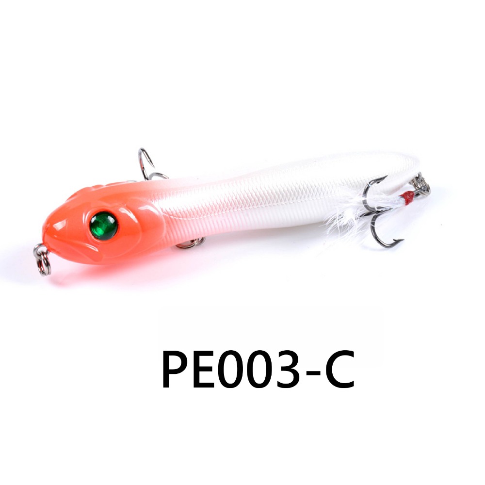 【W.S釣具】路亞、路亞假餌、10cm/16.2g、異型浮水鉛筆、懸浮型、minnow！PE003-規格圖3