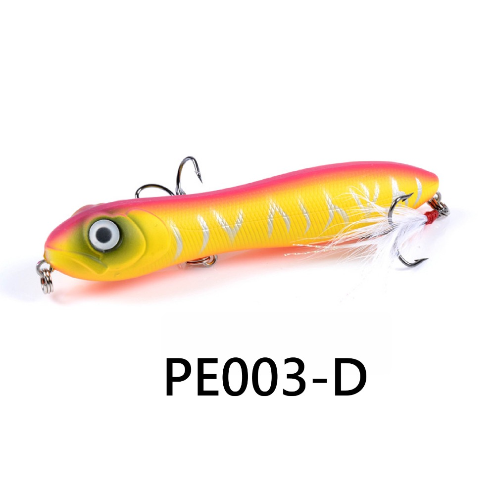 【W.S釣具】路亞、路亞假餌、10cm/16.2g、異型浮水鉛筆、懸浮型、minnow！PE003-規格圖3