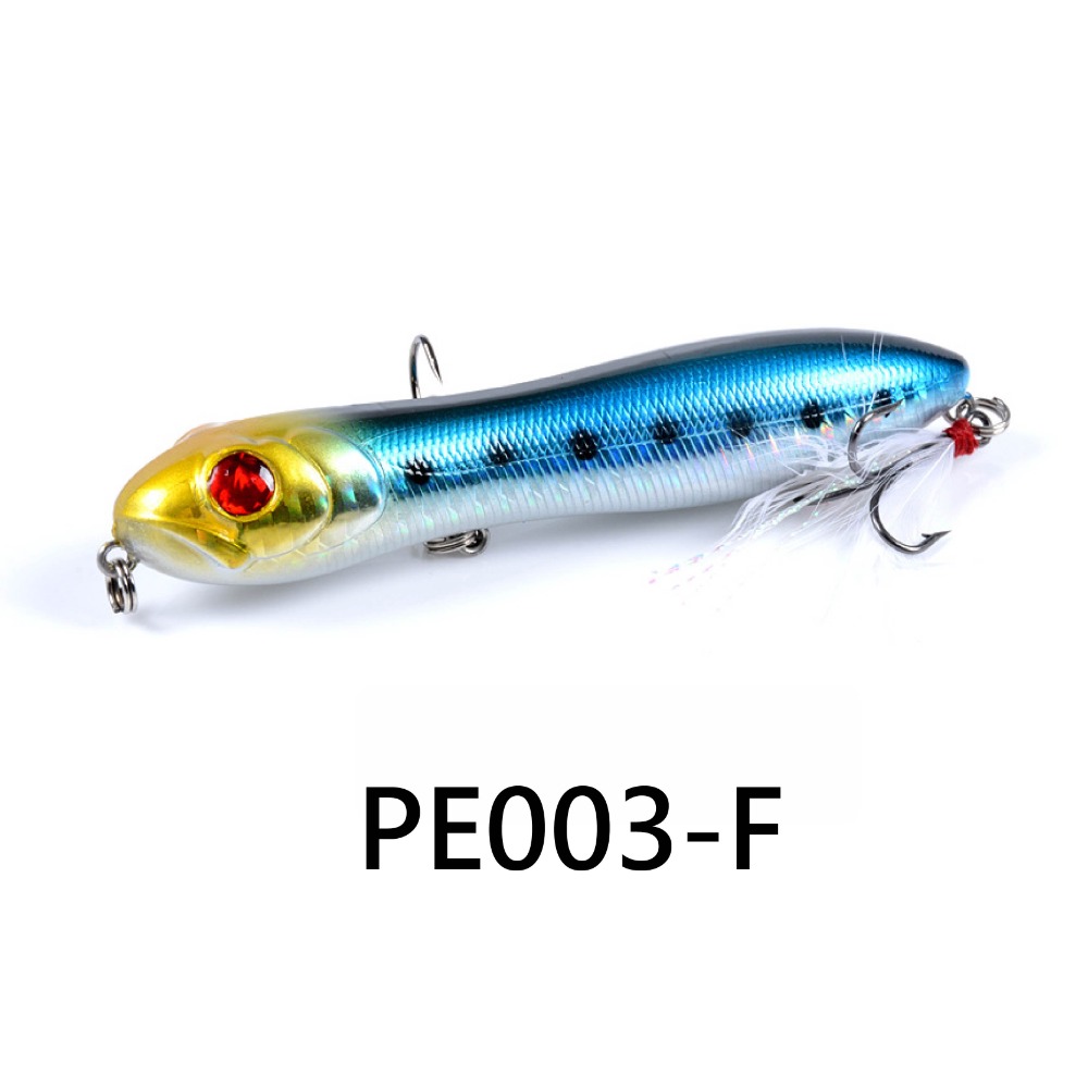 【W.S釣具】路亞、路亞假餌、10cm/16.2g、異型浮水鉛筆、懸浮型、minnow！PE003-規格圖3