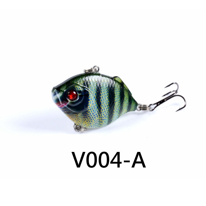 【W.S釣具】路亞、路亞假餌、VIB顫泳、4.5cm/8.8g、彩繪VIB、VIB沉水型、minnow、V004-規格圖7