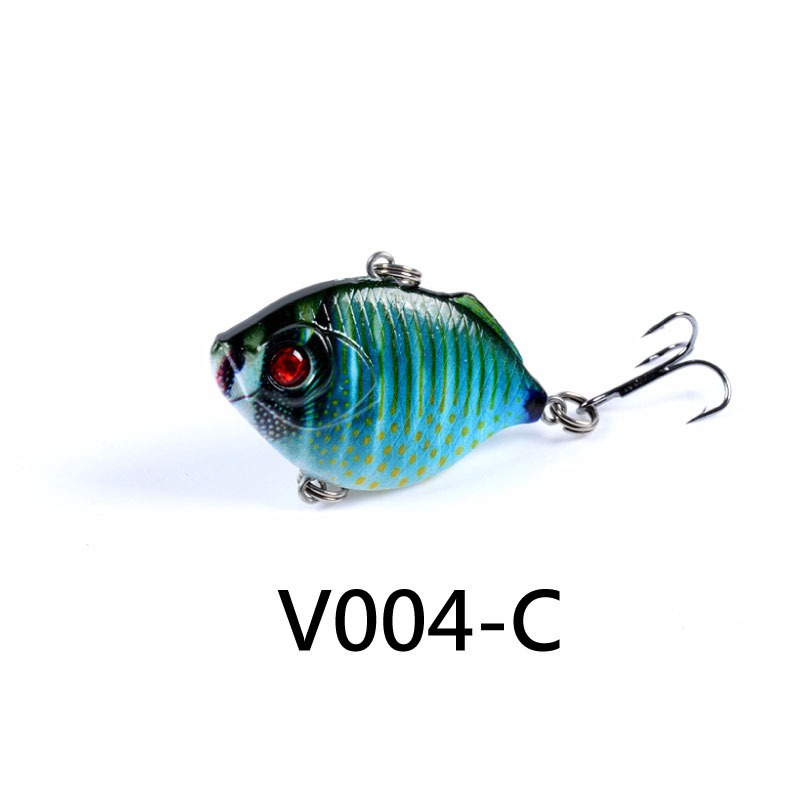 【W.S釣具】路亞、路亞假餌、VIB顫泳、4.5cm/8.8g、彩繪VIB、VIB沉水型、minnow、V004-規格圖7