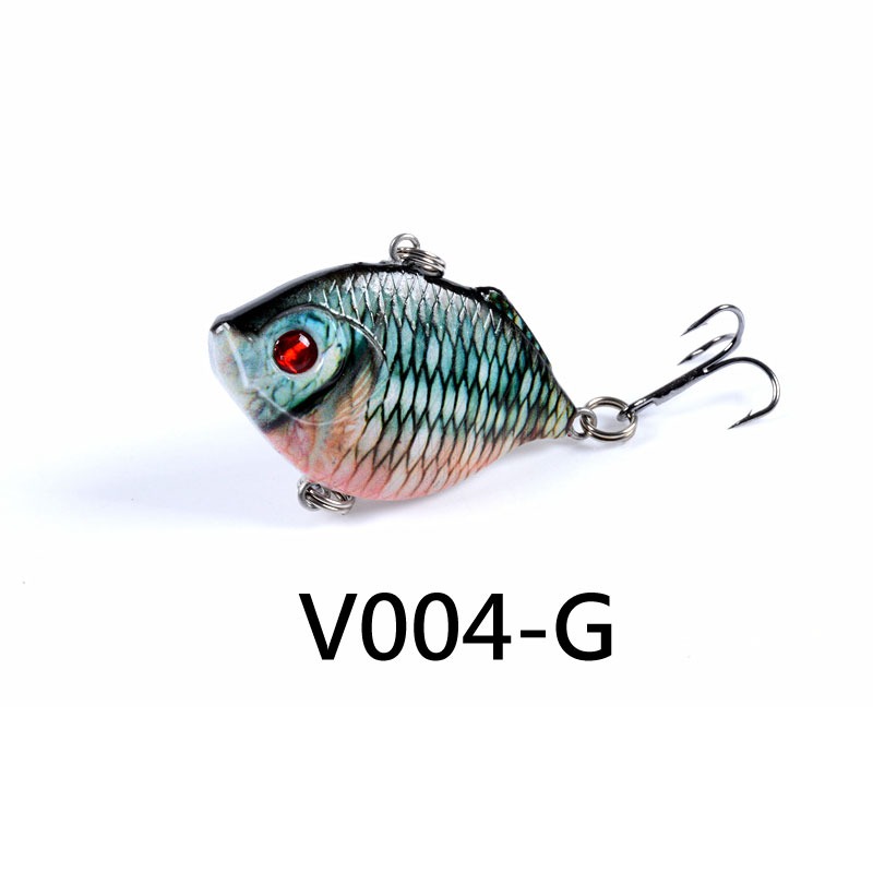 【W.S釣具】路亞、路亞假餌、VIB顫泳、4.5cm/8.8g、彩繪VIB、VIB沉水型、minnow、V004-規格圖7