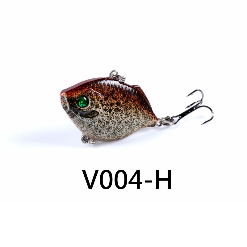 【W.S釣具】路亞、路亞假餌、VIB顫泳、4.5cm/8.8g、彩繪VIB、VIB沉水型、minnow、V004-規格圖7