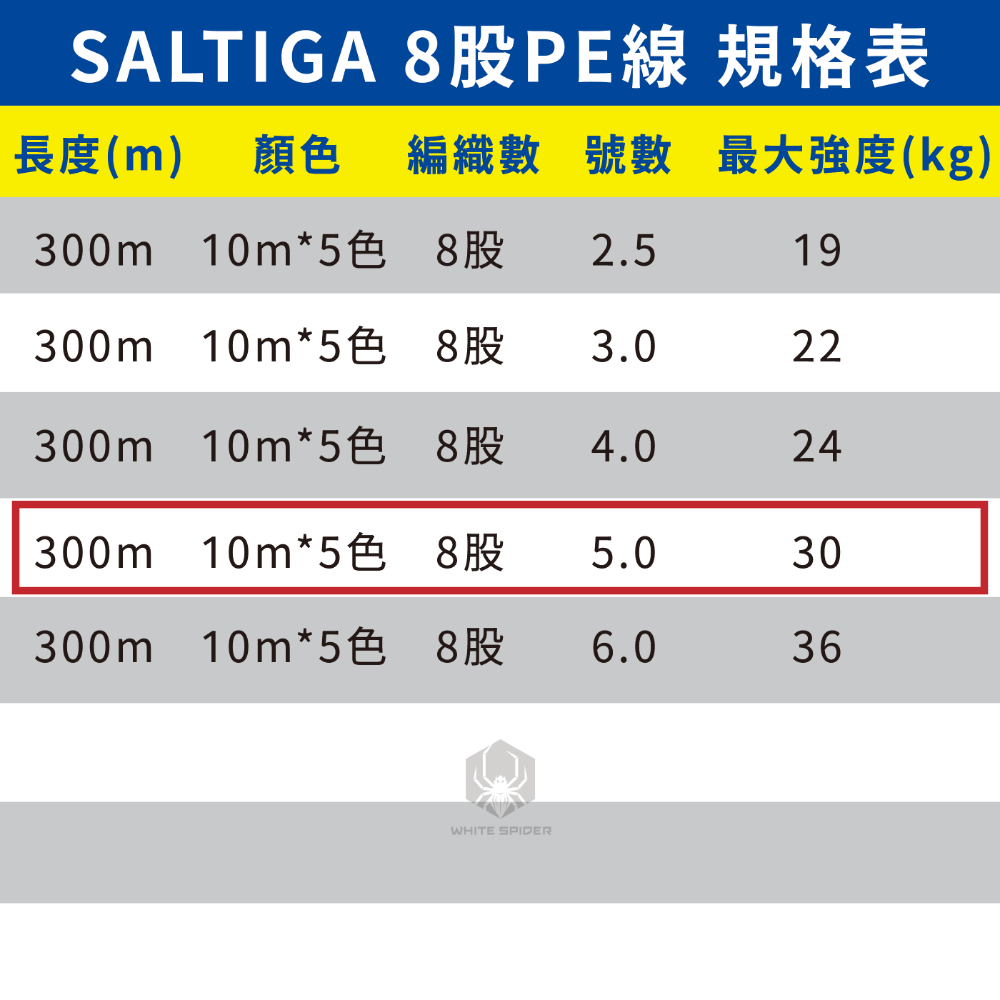 5號-300m 040535/1個