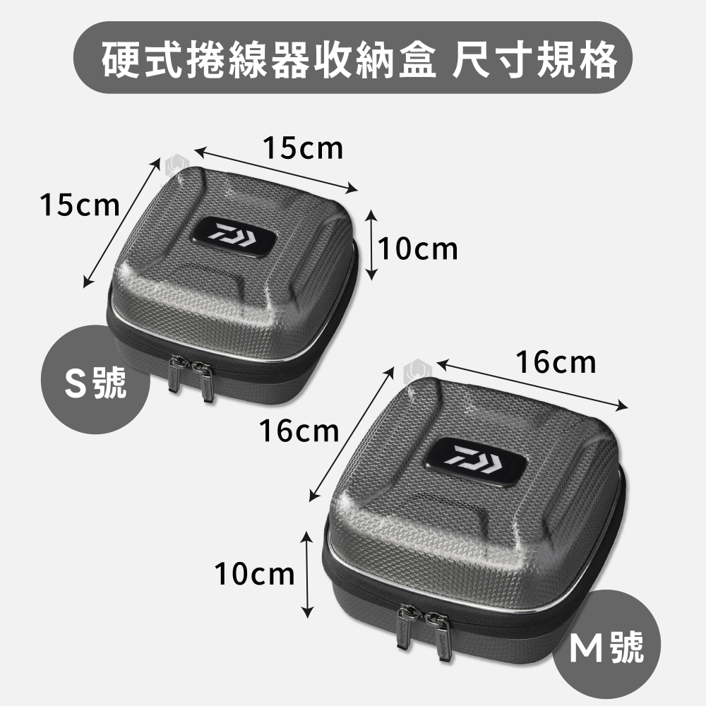 【W.S釣具-現貨】Daiwa 硬式捲線器收納盒、PP硬殼設計、有效保護捲線器、磯釣、船釣捲線器、使用便利 台灣出貨-細節圖2
