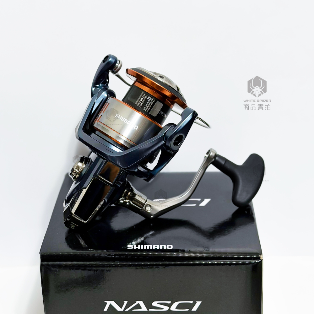 【免運-現貨】Shimano 26年新款NASCI，紡車捲線器，磯釣、路亞，海釣場，輕量，滑順，性價比高，現貨！-細節圖7