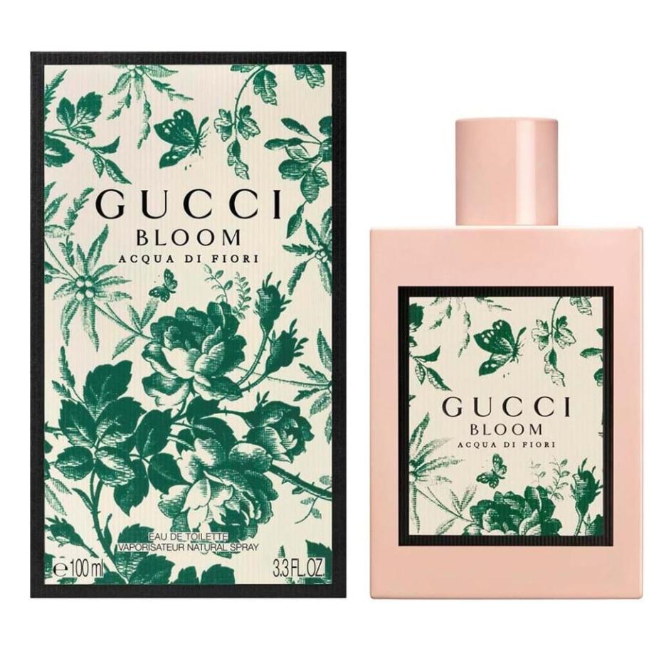 GUCCI古馳Bloom Acqua di Fiori花悅綠漾女性淡香水(100ml) - 仙妝樂園