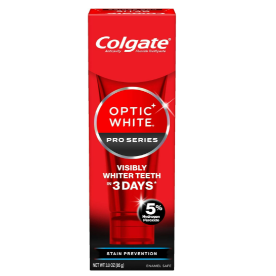 【7-ELEVEN 門市團購】IU代言-高露潔Colgate Optic White Pro 5% 美白牙膏 85g-細節圖2
