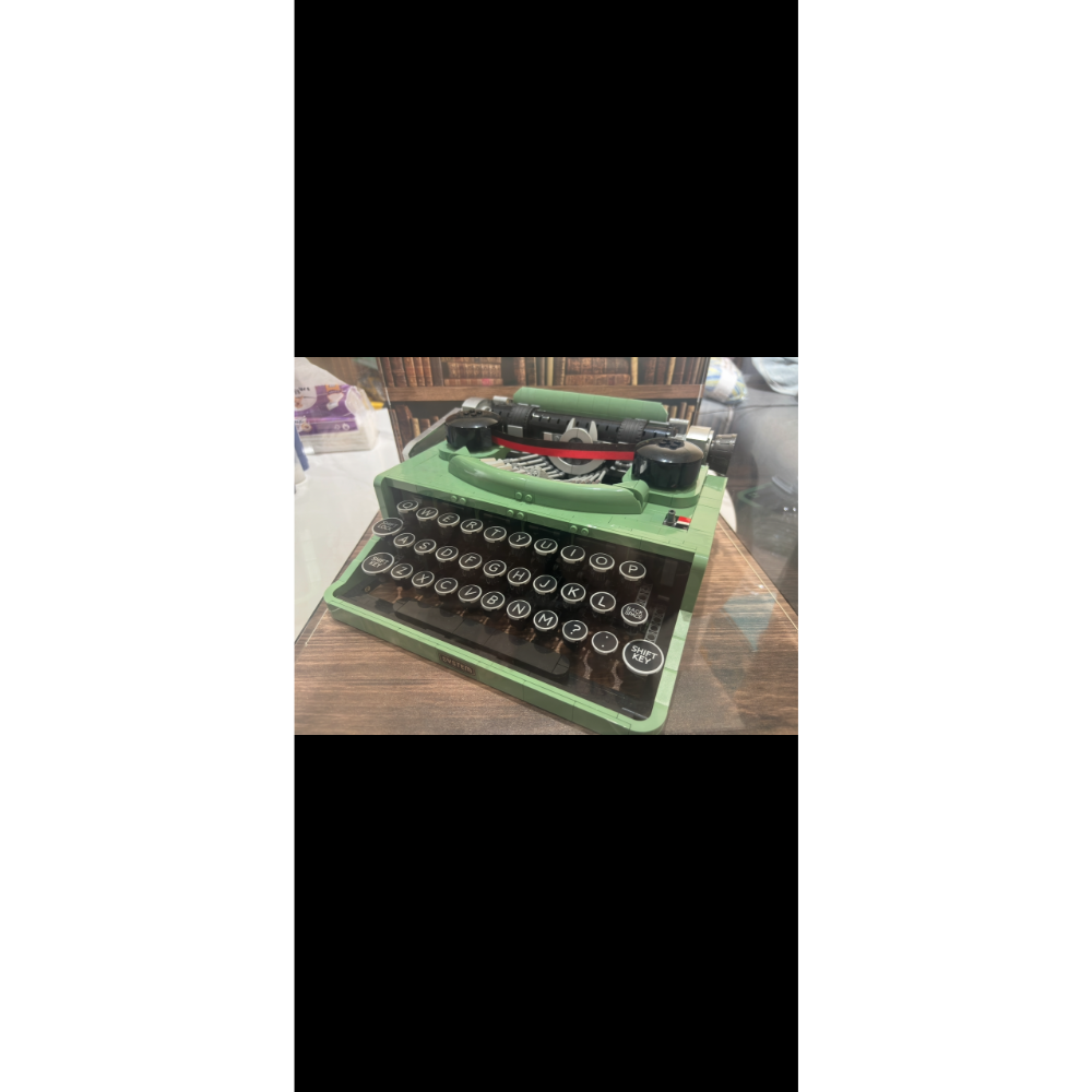 LEGO 樂高 21327 打字機 icons系列 已組附贈 專用高級防塵盒-細節圖2