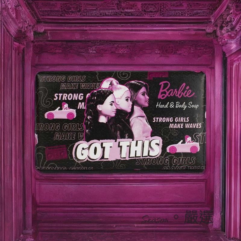 【Season。嚴選】代購英國製皂🇬🇧芭比聯名款香氛皂190g-細節圖6
