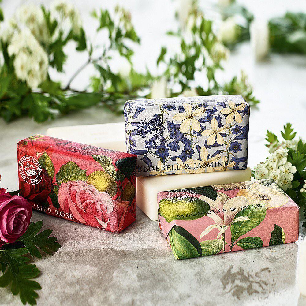 【Season。嚴選】英國製皂 皇家植物園KEW 系列 極致的花香搭配果香 香氛皂-細節圖2
