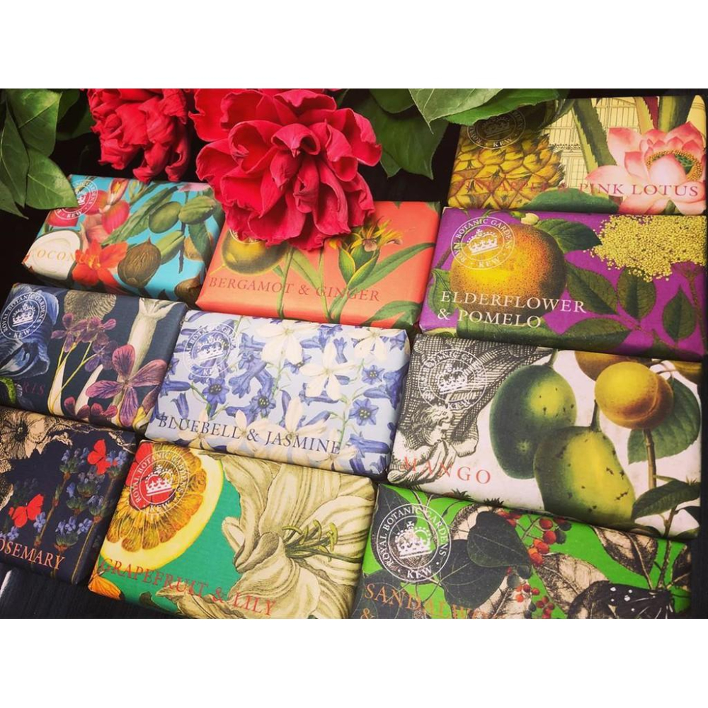 【Season。嚴選】英國製皂 皇家植物園KEW 系列 極致的花香搭配果香 香氛皂-細節圖3