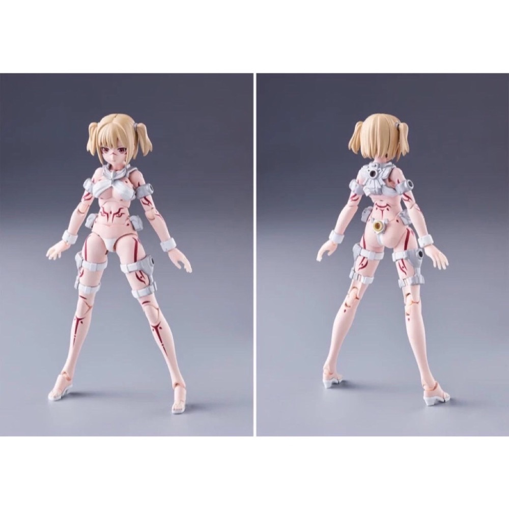 全新現貨 青島 ACKS GR-02 合體機器人 ATLANGER Ω 機娘 組裝模型 不挑盒況-細節圖3