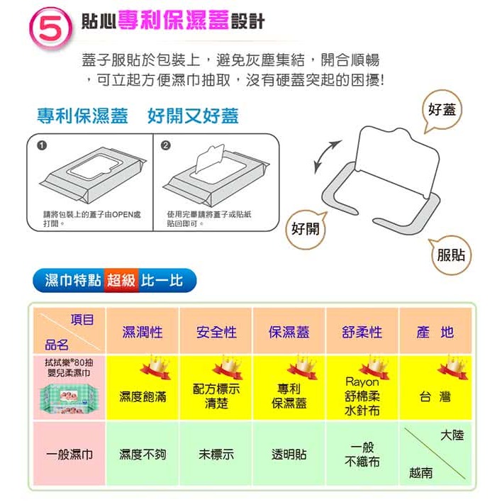 拭拭樂 嬰兒超純水柔濕紙巾 25抽 80抽-細節圖5