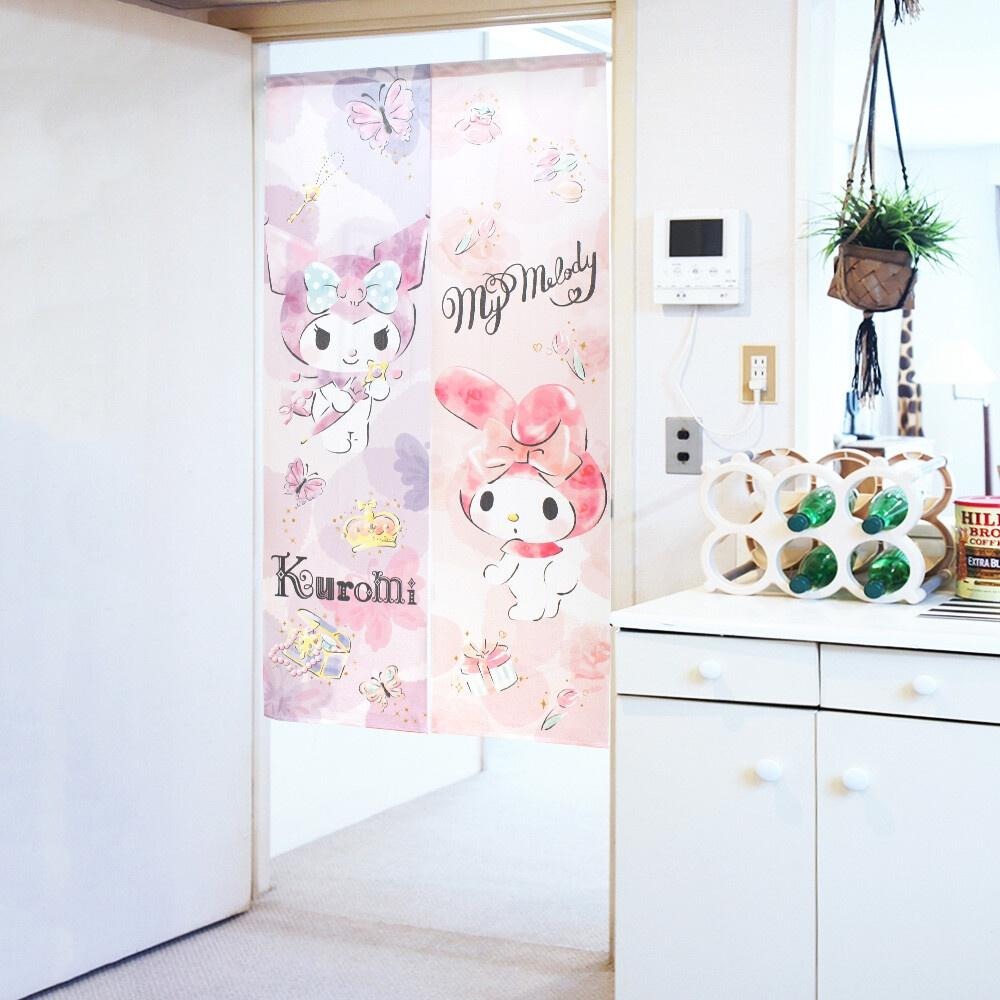沐菲戀日小舖 日本製三麗鷗授權 MY MELODY&酷洛米窗簾/U-細節圖3