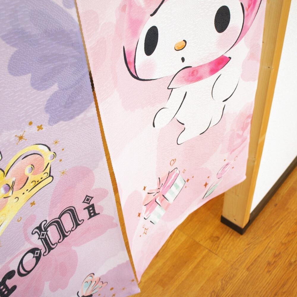 沐菲戀日小舖 日本製三麗鷗授權 MY MELODY&酷洛米窗簾/U-細節圖4