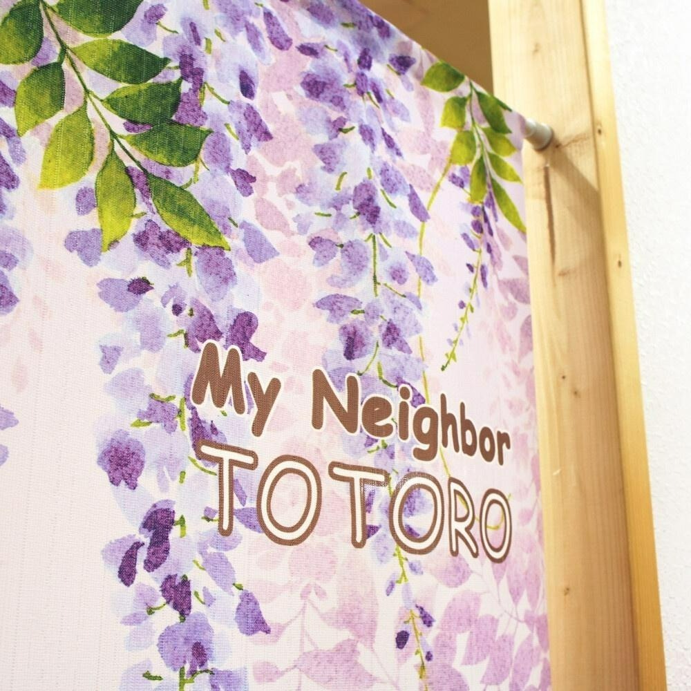 沐菲戀日小舖  日本製一簾之間，溫柔療癒的守護吉卜力 Totoro龍貓門簾  85×90cm-細節圖4