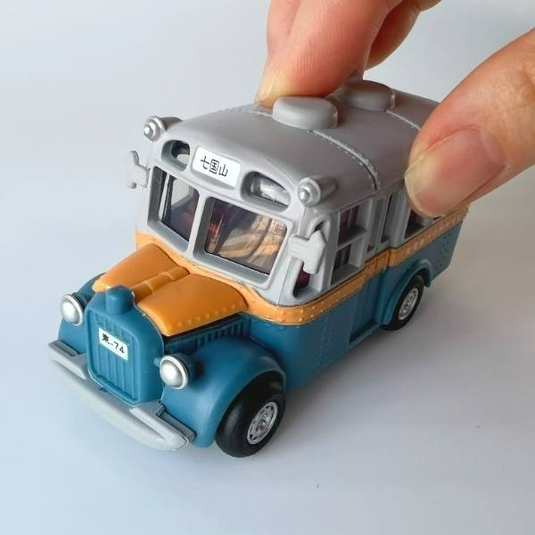 沐菲戀日小舖 日本吉卜力跑跑手作迴力車 巴士-細節圖4