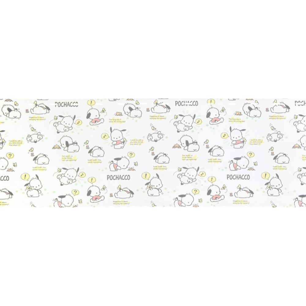 沐菲戀日小舖 日本製現貨 三麗鷗 帕恰狗Pochacco窗簾120x45cm 短簾 廚房-細節圖4