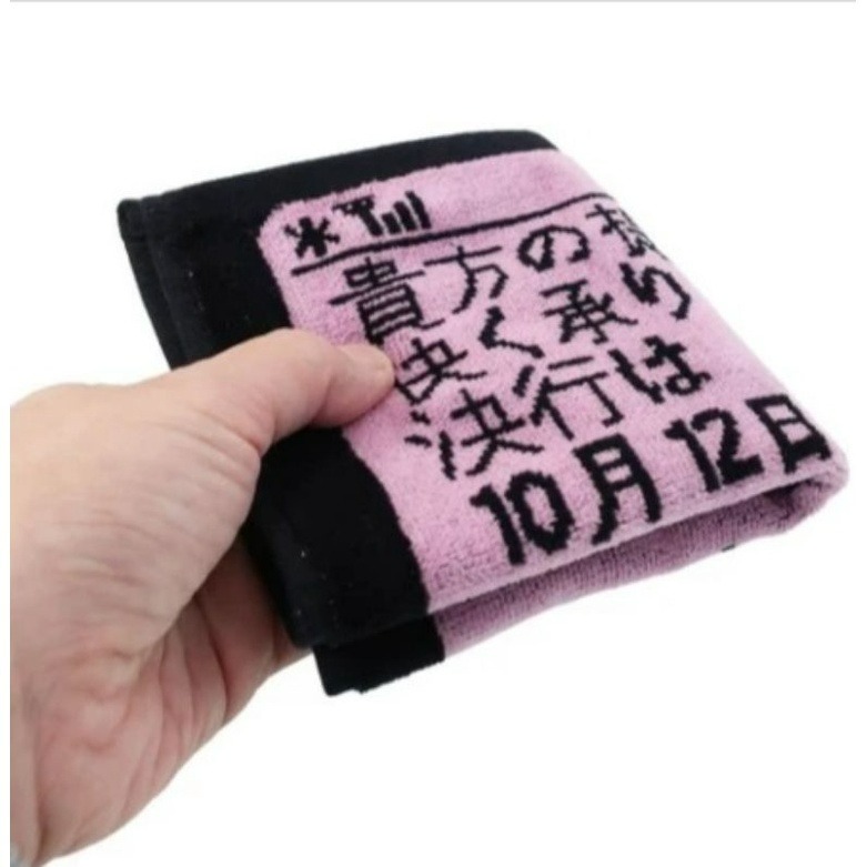 沐菲戀日小舖 【開店特賣】 日本進口現貨 名偵探柯南系列怪盜基德預告小方巾-細節圖2