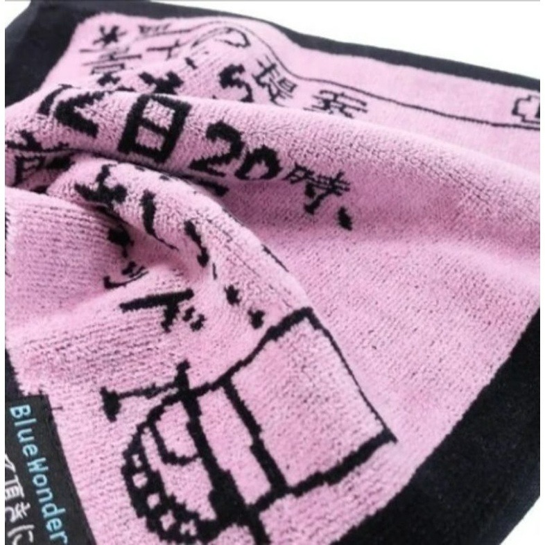 沐菲戀日小舖 【開店特賣】 日本進口現貨 名偵探柯南系列怪盜基德預告小方巾-細節圖3